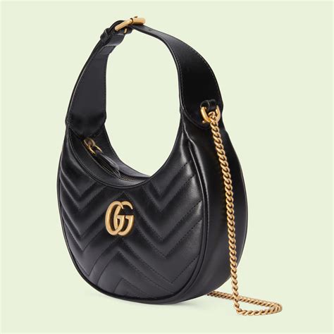 gucci half moon crossbody bag|gucci marmont mini belt bag.